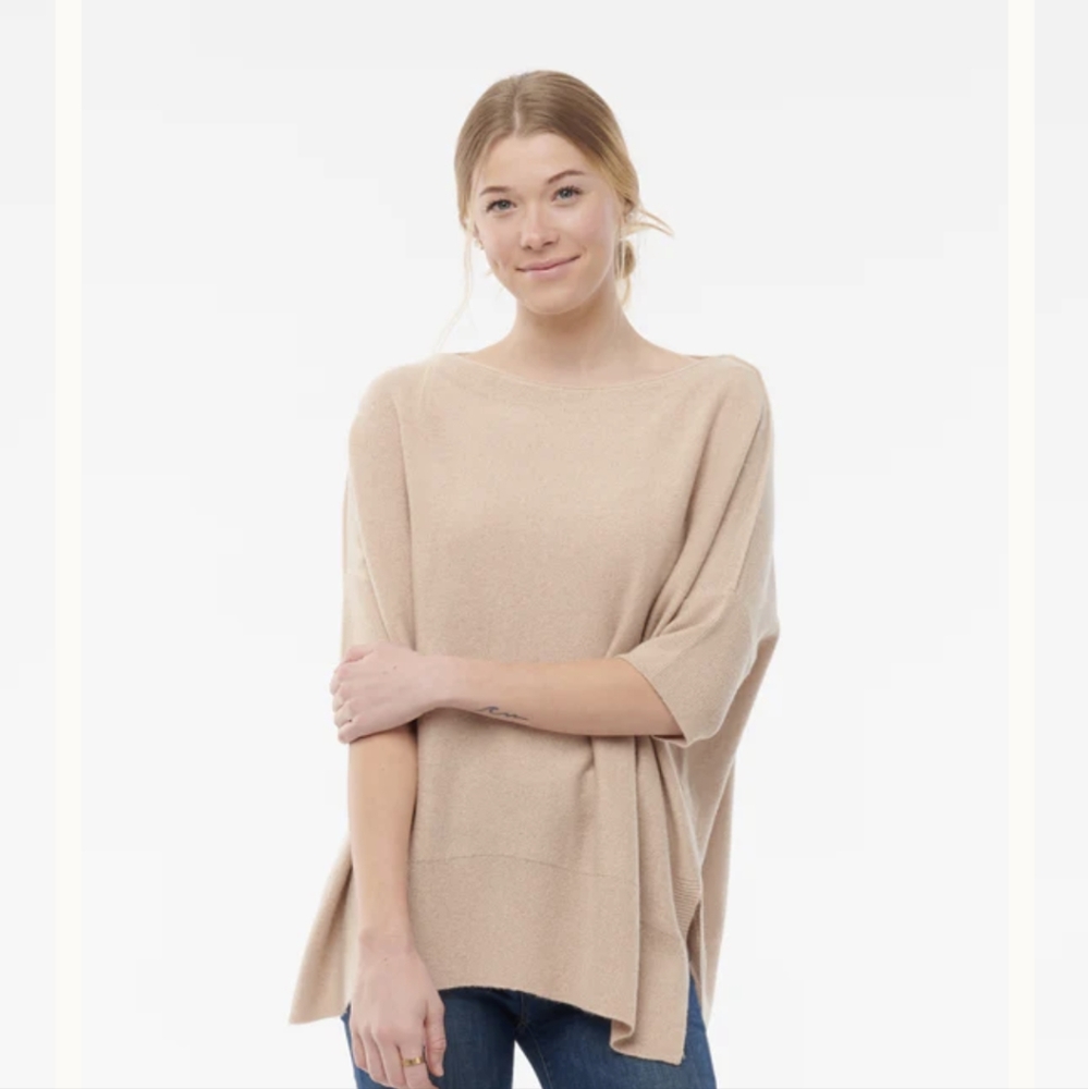 Elegant Tan Women's Sweater